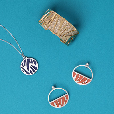 Perroquet Bracelet, Perroquet Necklace, Perroquet Earrings