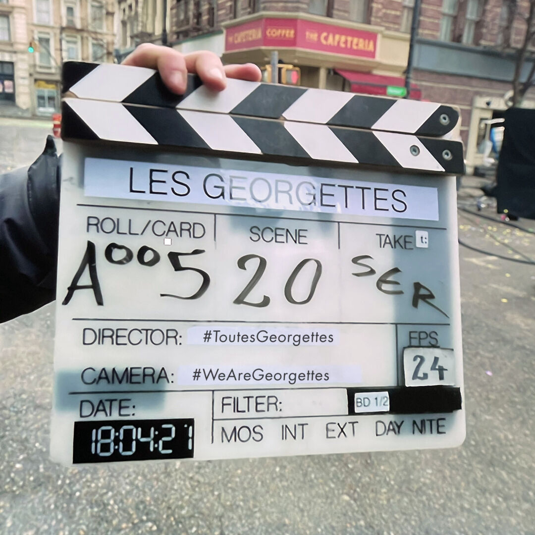 Clap Caméra Les Georgettes Film