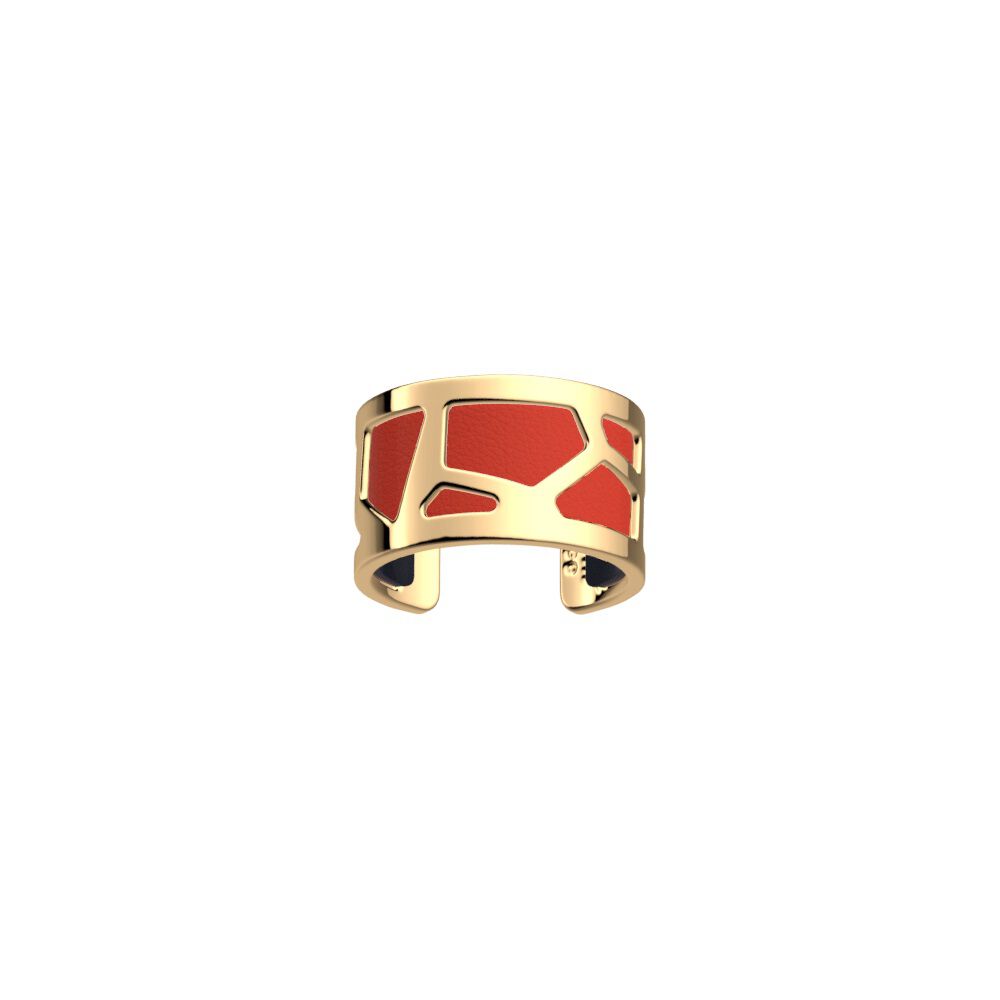 bague-girafe-finition-dorée-12-mm-cuir-corail