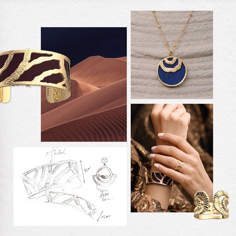 Manchette-Nomade-pendentif-Nomade-lapis-lazuli-bague-nomade-nouvelle-collection