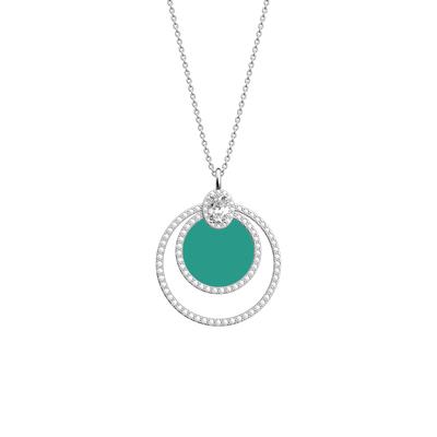 Collier Nuit, cuir réversible Aquatic / Aquamarine Métallisé collier-nuit-cuir-reversible-aquatic-aquamarine-metallise-pack_colliers