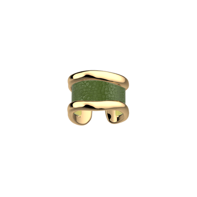 Pure Organique ring, Avocado / Iridescent Anise reversible insert pure-organique-ring-avocado-iridescent-anise-reversible-insert-pack_bagues_essentielles