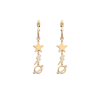 Cosmos earrings cosmos-earrings-pendantes