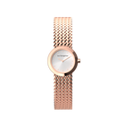 Palmier mesh watch - Rose gold finish, l'Absolue round watch case image number 2