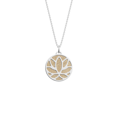 Collier Lotus, cuir réversible Crème / Paillettes Dorées collier-lotus-cuir-reversible-creme-paillettes-dorees-pack_colliers