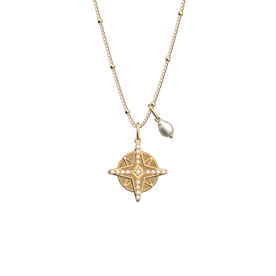 Rose des Vents necklace, Caramel / Fine Sand reversible insert rose-des-vents-necklace-caramel-fine-sand-reversible-insert-pack_colliers