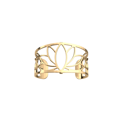Lotus flared bracelet lotus-flared-bracelet-manchette