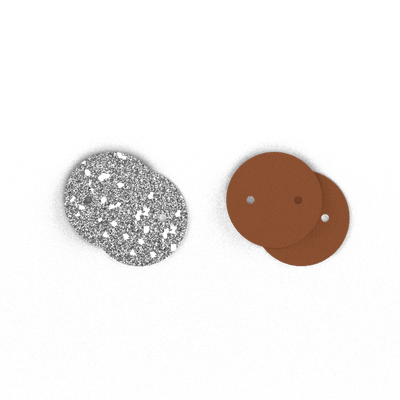 Leather Insert - Earrings, Moonlight / Sand leather-insert-earrings-moonlight-sand