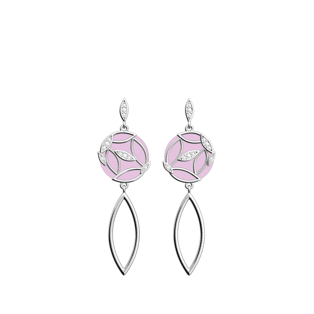 MILK X SODA PEARL STAR EARRINGS PURPLE MILK X SODA PEARL STAR EARRINGS PURPLE