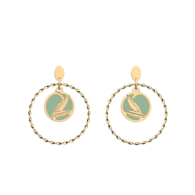 Rose des Sables earrings, Fresh Water / Olive reversible inserts  rose-des-sables-earrings-fresh-water-olive-reversible-inserts-pack_boucles_d_oreilles_essentielles_et_precieuses