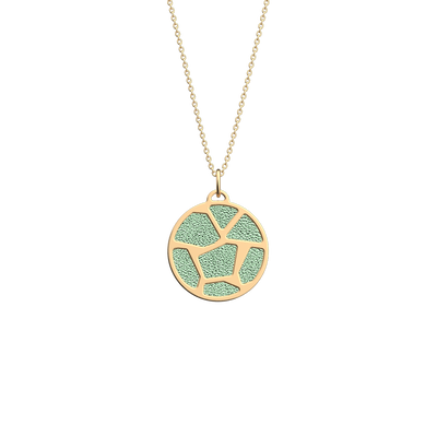 Girafe necklace, Aquatic / Metallic Aquamarine reversible insert girafe-necklace-aquatic-metallic-aquamarine-reversible-insert-pack_colliers