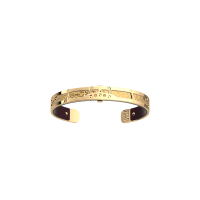 Orient bracelet, Gazelle / Prune reversible insert orient-bracelet-gazelle-prune-reversible-insert-pack_manchettes_essentielles