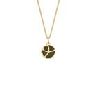 Collier Valse, cuir réversible Bronze Paillettes / Vert de Gris image number 2