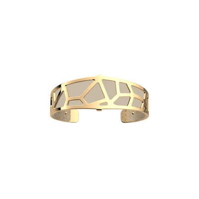Girafe bracelet, Cream / Gold Glitter reversible insert girafe-bracelet-cream-gold-glitter-reversible-insert-pack_manchettes_essentielles