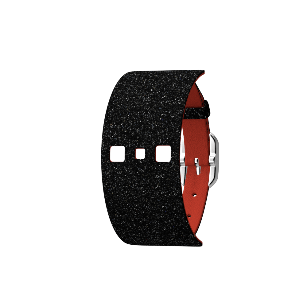 black-glitter-red-single-wrap-leather-strap-silver-finish-buckle-le_simple_tour-1