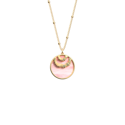 Nomade Nacre Rose necklace nomade-nacre-rose-necklace-collier_chaine