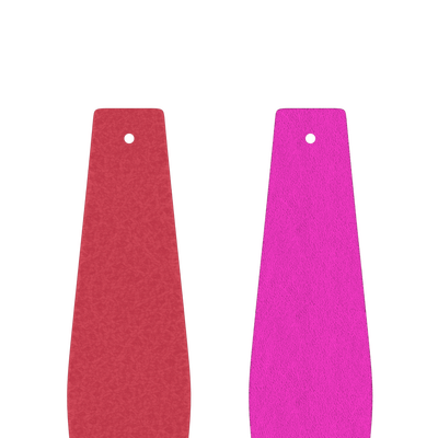 Leather insert - Bracelets, Intense Pink / Metallic Fuchsia leather-insert-bracelets-intense-pink-metallic-fuchsia-atelier_bracelet_femme
