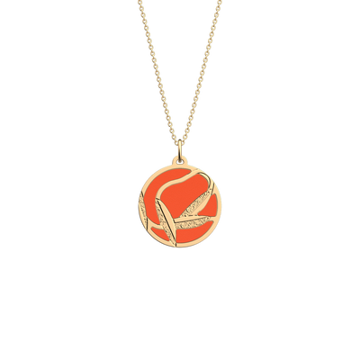 Rose des Sables necklace, Copper / Mango reversible insert  rose-des-sables-necklace-copper-mango-reversible-insert-pack_colliers