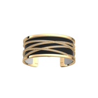 Liens Bracelet, Gold finish, Black / White image number 1