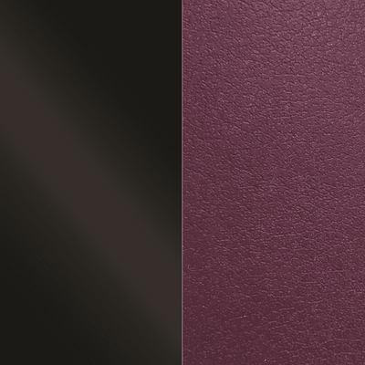 Cuir - Colliers, Noir Vernis / Violine cuir-colliers-noir-vernis-violine