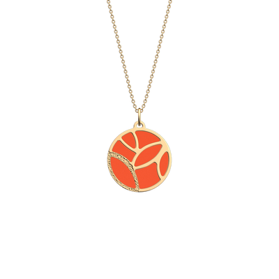 Jungle necklace, Mango / Copper reversible insert jungle-necklace-mango-copper-reversible-insert-pack_colliers