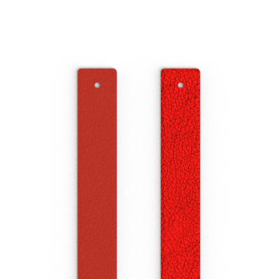 Leather insert - Bracelets, Passion Red / Glamour leather-insert-bracelets-passion-red-glamour-manchette