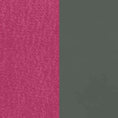 Cuir - Colliers & Joncs, Fuchsia / Kaki cuir-colliers-joncs-fuchsia-kaki