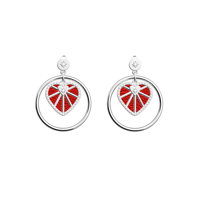 Boucles d'oreilles Cœur Céleste, cuirs réversibles Rouge Passion / Glamour boucles-d-oreilles-c-ur-celeste-cuirs-reversibles-rouge-passion-glamour-pack_bo_dormeuses