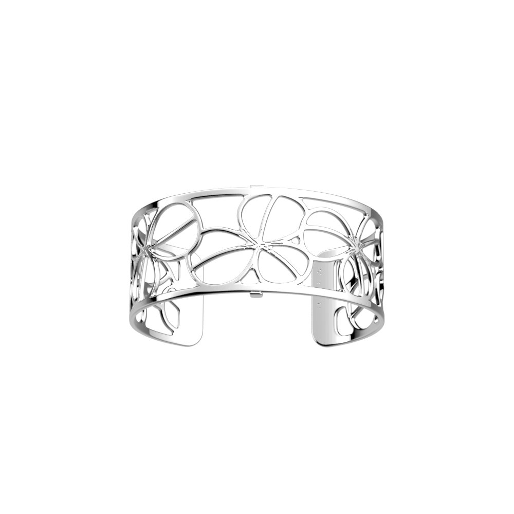Boutons De Manchette Plaqué Chrome Motif Trèfle 4 Cœurs - Neuf Avec étiquettes, émail Noir