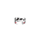 Perroquet Ring, Black Glitter / Red reversible insert image number 1