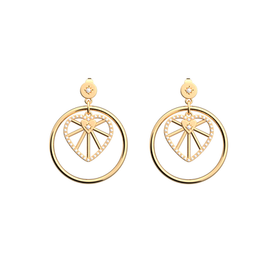 Cœur Céleste earrings c-ur-celeste-earrings-pendantes