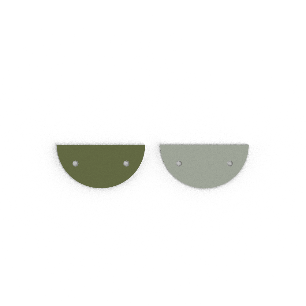 Cuir - Colliers, Olive / Eau Douce - Les Georgettes - Modalova