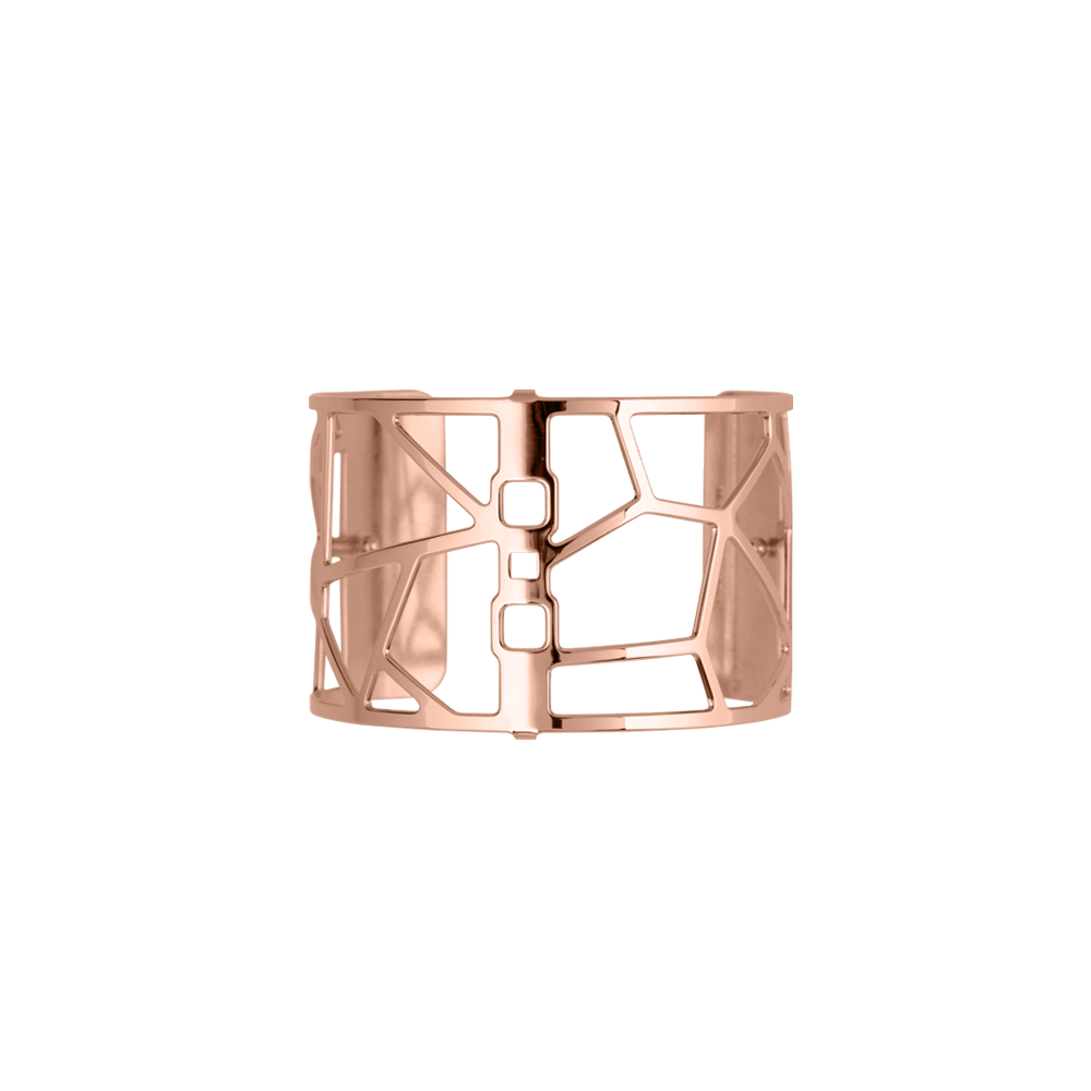 Bracelet Manchette émaillé Girafe (double Tête, Vintage, Occasion)