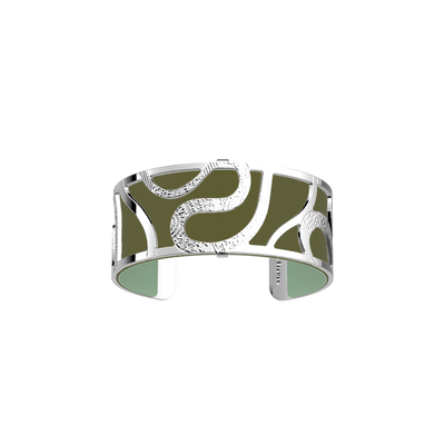 Reptile bracelet, Olive / Fresh Water reversible insert reptile-bracelet-olive-fresh-water-reversible-insert-pack_manchettes_essentielles