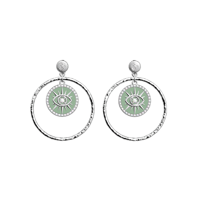 Œil earrings, Fresh Water / Olive reversible inserts  -il-earrings-fresh-water-olive-reversible-inserts-pack_boucles_d_oreilles_essentielles_et_precieuses