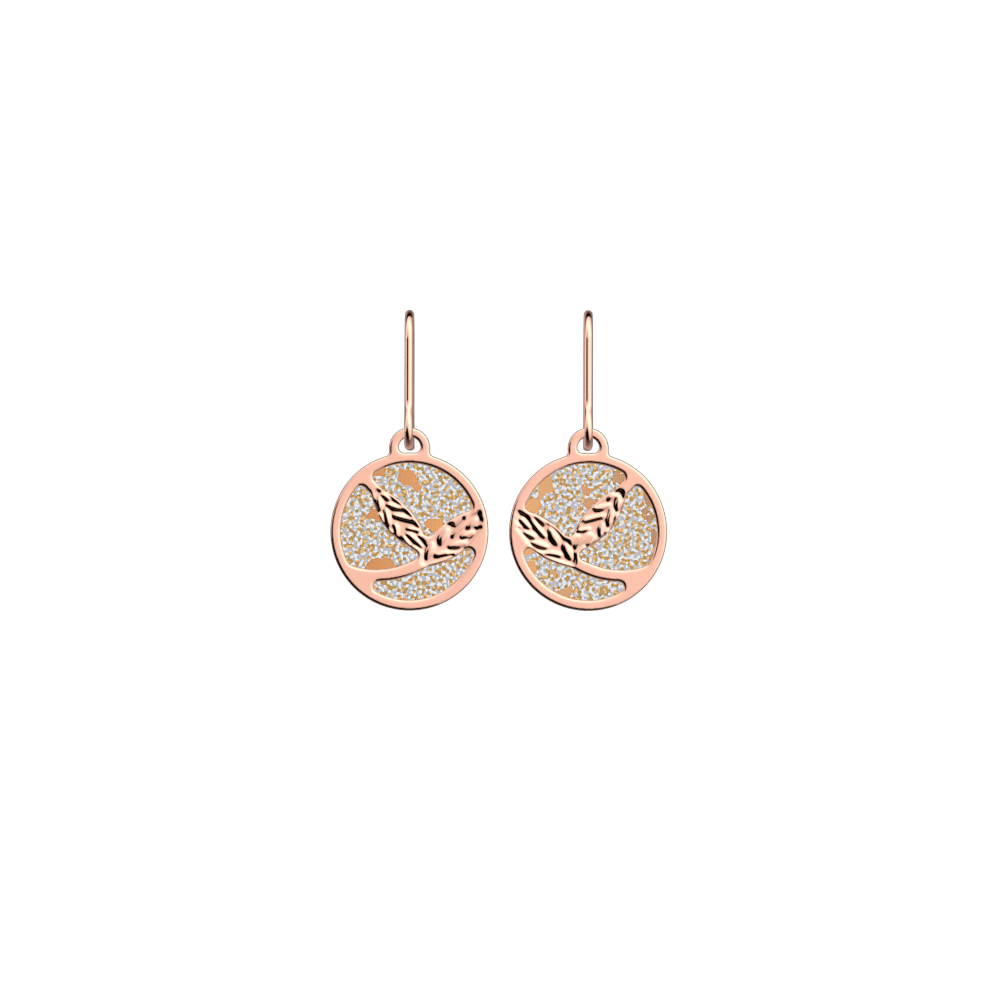 Épis de Blé Earrings, Olivine / Festival reversible insert image number 2