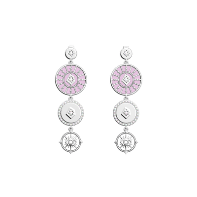 Astrale earrings Pampille , Pearl White / Magnolia reversible inserts astrale-earrings-pampille-pearl-white-magnolia-reversible-inserts-pack_boucles_d_oreilles_essentielles_et_precieuses
