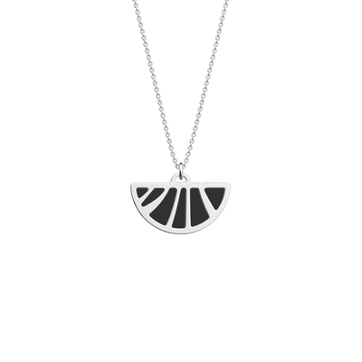 Amazone necklace, White / Black reversible insert  amazone-necklace-white-black-reversible-insert-pack_colliers
