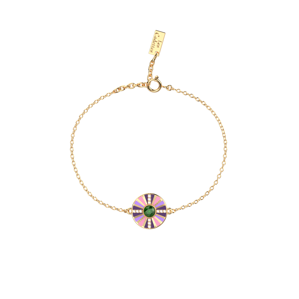 Bracelet chaîne Sunrise - Les Georgettes - Modalova
