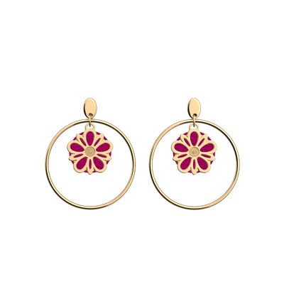 Dahlia earrings, Pink Amaryllis / Exotic Fuchsia reversible inserts  dahlia-earrings-pink-amaryllis-exotic-fuchsia-reversible-inserts-pack_boucles_d_oreilles_essentielles_et_precieuses