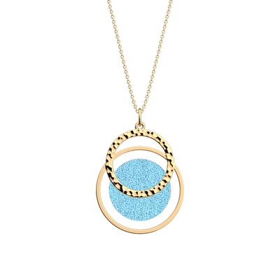 Pure Martelée necklace, Starry Sky / Navy Blue reversible insert  pure-martelee-necklace-starry-sky-navy-blue-reversible-insert-pack_colliers