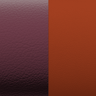 Leather insert - Bracelets & Bags, Metallic Purple / Azalea image