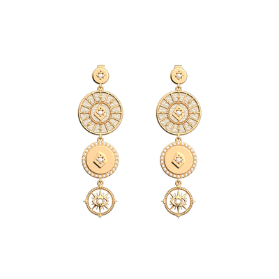 Astrale earrings Pampille , Magnolia / Pearl White reversible inserts astrale-earrings-pampille-magnolia-pearl-white-reversible-inserts-pack_boucles_d_oreilles_essentielles_et_precieuses
