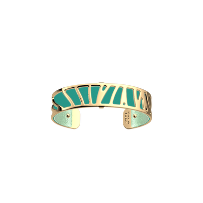 Perroquet bracelet, Metallic Aquamarine / Aquatic reversible insert perroquet-bracelet-metallic-aquamarine-aquatic-reversible-insert-pack_manchettes_essentielles