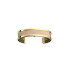 Pure Originelle Bracelet, Gold finish, Metallic Curves / Khaki image