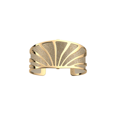 Amazone bracelet, Gold Glitter / Cream reversible insert amazone-bracelet-gold-glitter-cream-reversible-insert-pack_manchettes_essentielles