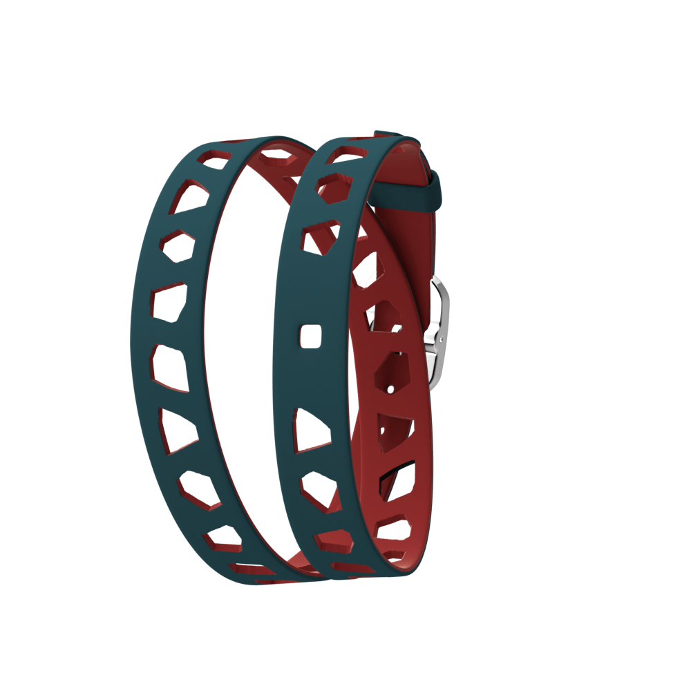wraparound-leather-strap-girafe-petrol-blue-raspberry-silver-finish-le_double_tour-1