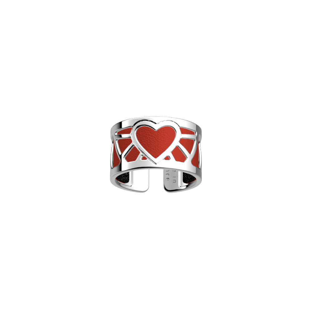 Bague Caur, simili réversible Paillettes Noires / - Les Georgettes - Modalova