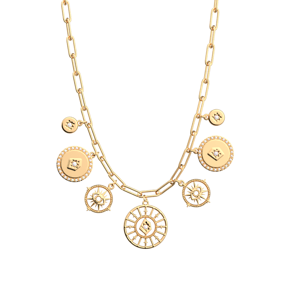 Collier Astrale Pampille - Les Georgettes - Modalova