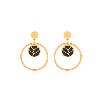 Tresse Laque earrings tresse-laque-earrings-pendantes